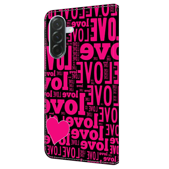 Housse Samsung Galaxy A37 Amour Portefeuille Support ALBA