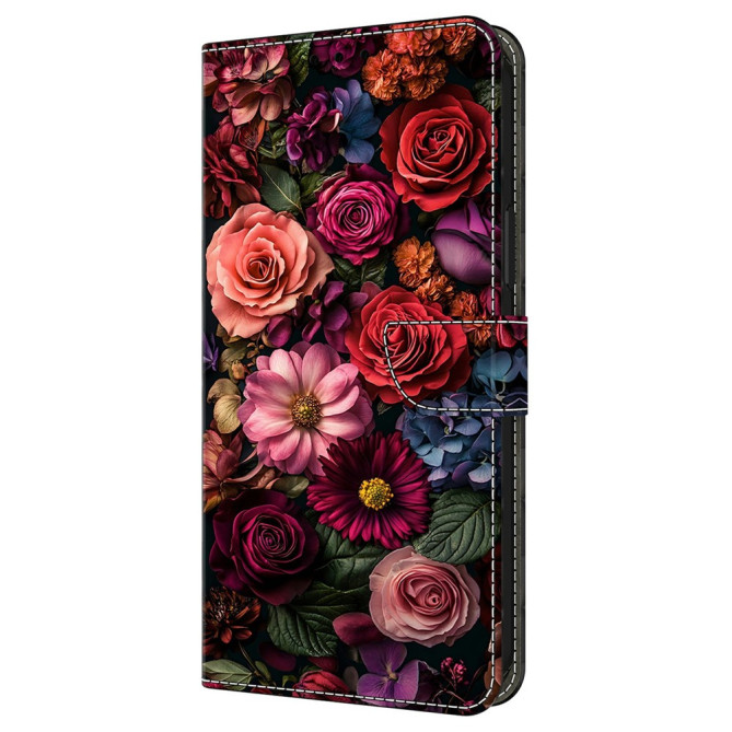 Housse Samsung Galaxy A37 Floral Portefeuille Support BRIA