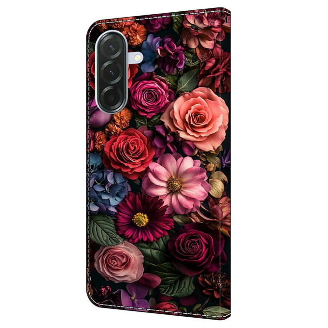 Housse Samsung Galaxy A37 Floral Portefeuille Support BRIA