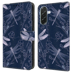 Housse Samsung Galaxy A37 Libellule Portefeuille Support