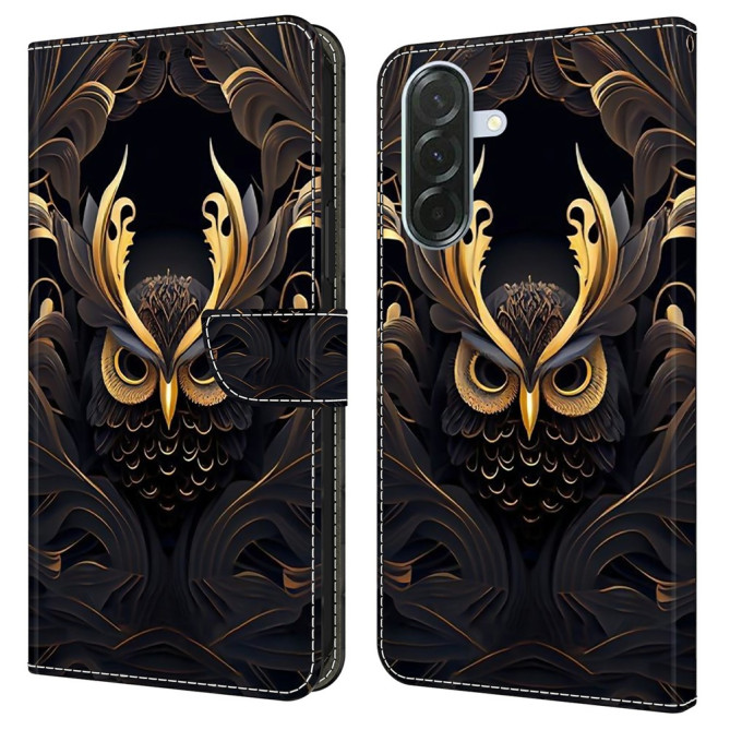 Housse Samsung Galaxy A37 Hibou Portefeuille Support ALBA