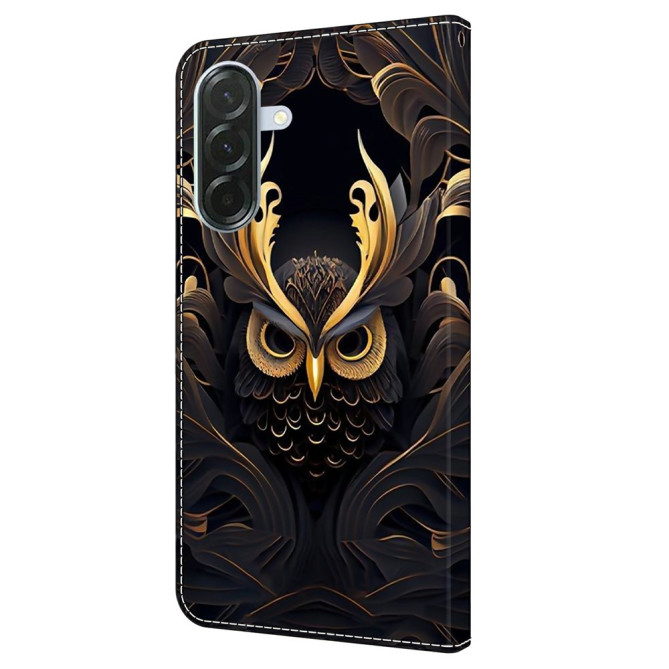 Housse Samsung Galaxy A37 Hibou Portefeuille Support ALBA
