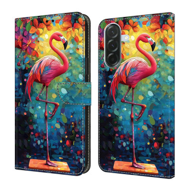 Housse Samsung Galaxy A37 Oiseau Portefeuille Support CARA