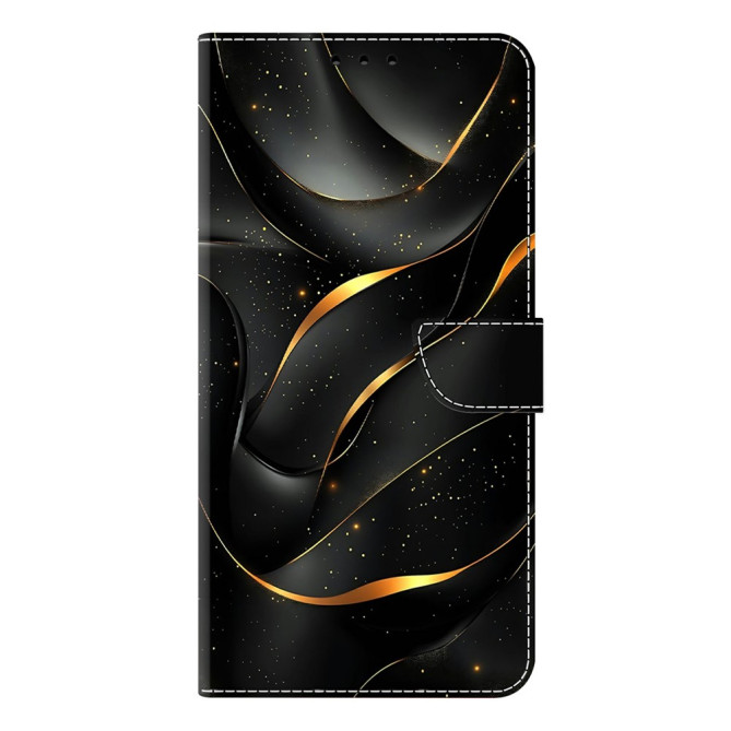 Housse Samsung Galaxy A37 Golden Ribbon Portefeuille Support