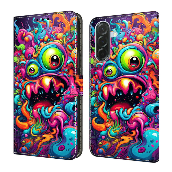 Housse Samsung Galaxy A37 Graffiti Qilin Portefeuille Support