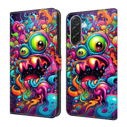Housse Samsung Galaxy A37 Graffiti Qilin Portefeuille Support