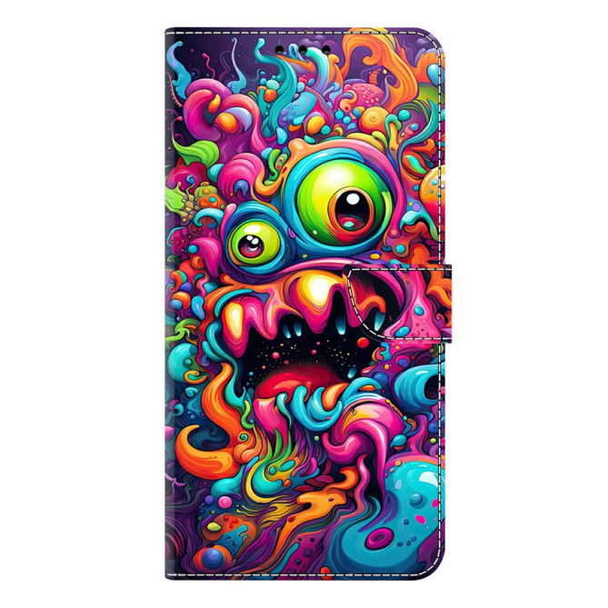 Housse Samsung Galaxy A37 Graffiti Qilin Portefeuille Support