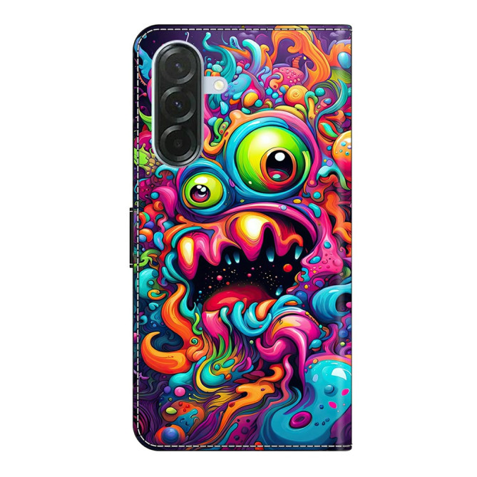 Housse Samsung Galaxy A37 Graffiti Qilin Portefeuille Support