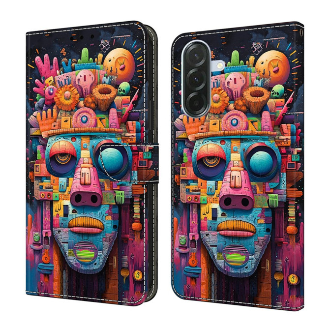 Housse Samsung Galaxy A37 Graffiti Portefeuille Support