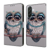 Housse Samsung Galaxy A37 Hibou Portefeuille Support BRIA