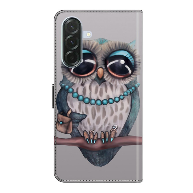 Housse Samsung Galaxy A37 Hibou Portefeuille Support BRIA