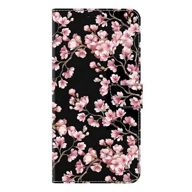 Housse Samsung Galaxy A37 Peach Blossom Portefeuille Support