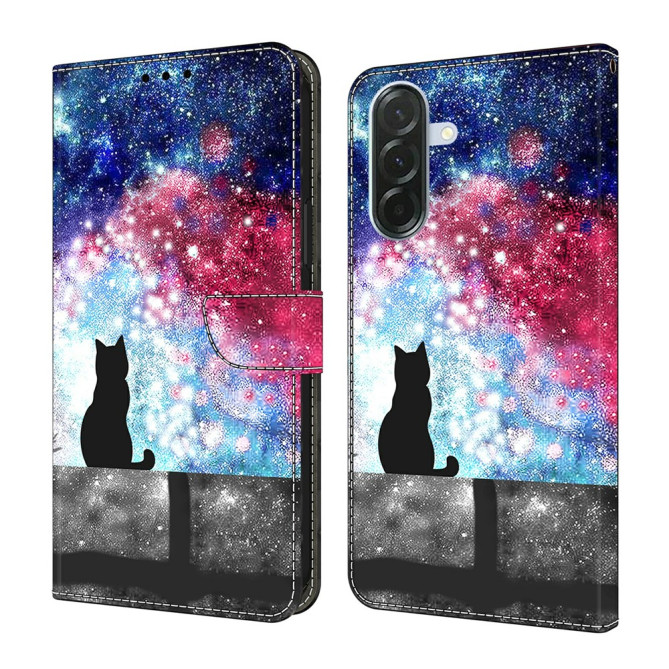 Housse Samsung Galaxy A37 Étoile Portefeuille Support