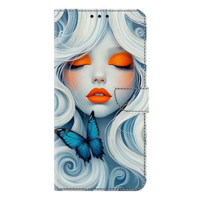 Housse Samsung Galaxy A37 Snow Woman Portefeuille Support