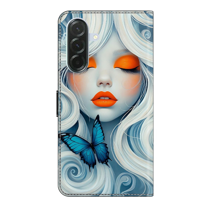 Housse Samsung Galaxy A37 Snow Woman Portefeuille Support