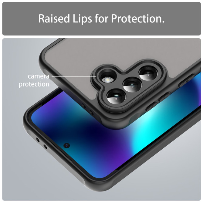 Coque Samsung Galaxy A37 TPU + PC Mate