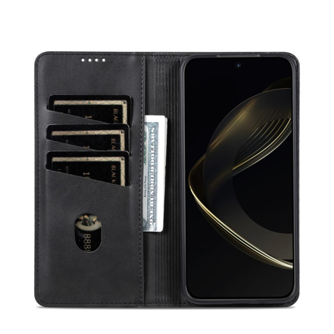 Housse Samsung Galaxy A37 AZNS Portefeuille Cuir Bovin