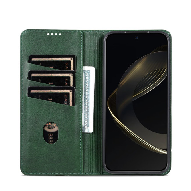 Housse Samsung Galaxy A37 AZNS Portefeuille Cuir Bovin
