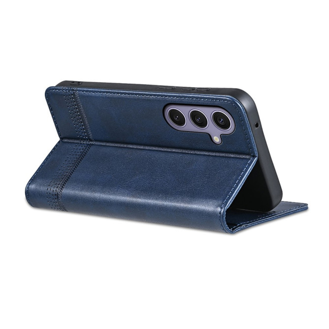 Housse Samsung Galaxy A37 AZNS Portefeuille Cuir Bovin