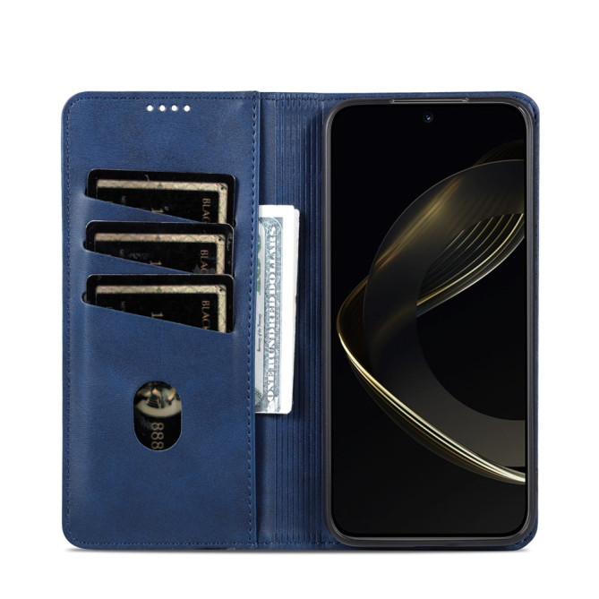 Housse Samsung Galaxy A37 AZNS Portefeuille Cuir Bovin