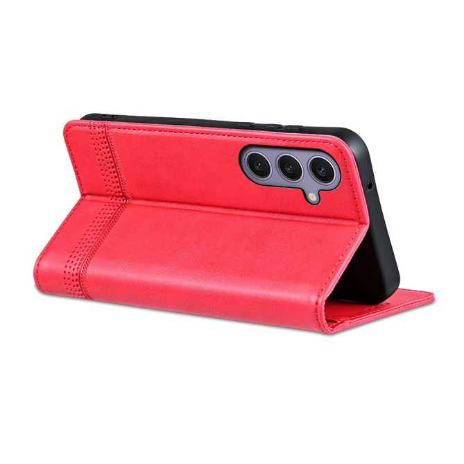 Housse Samsung Galaxy A37 AZNS Portefeuille Cuir Bovin