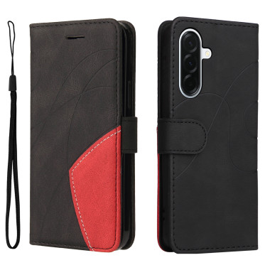 Housse Samsung Galaxy A37 Portefeuille Support Bicolore