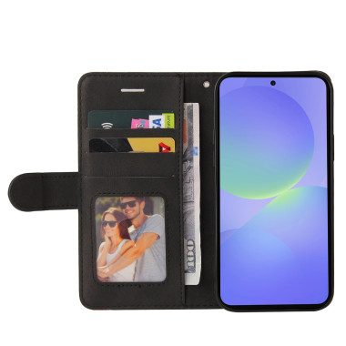 Housse Samsung Galaxy A37 Portefeuille Support Bicolore