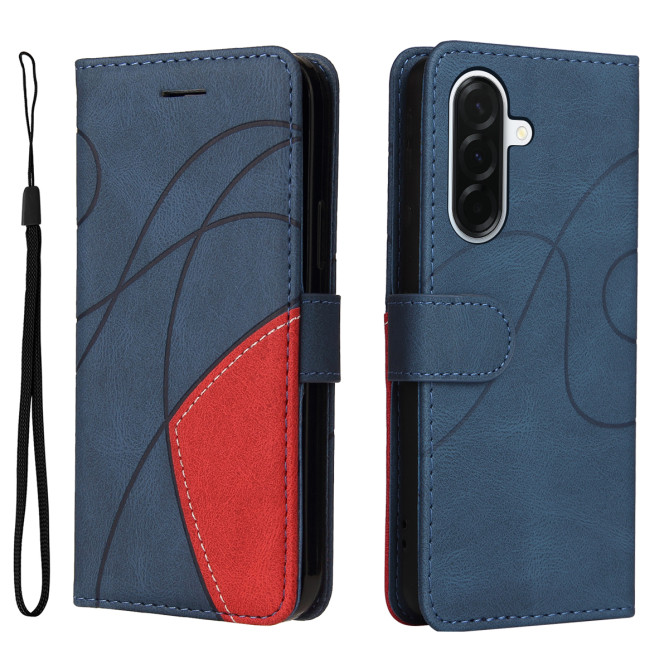 Housse Samsung Galaxy A37 Portefeuille Support Bicolore