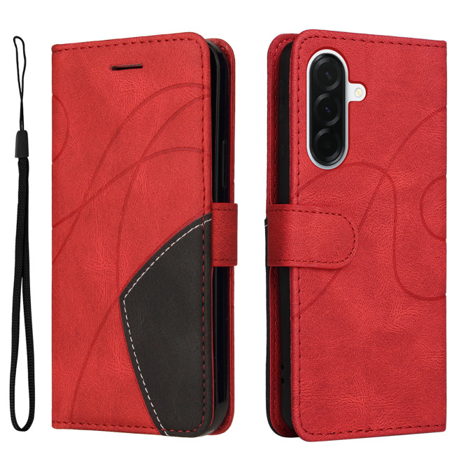 Housse Samsung Galaxy A37 Portefeuille Support Bicolore