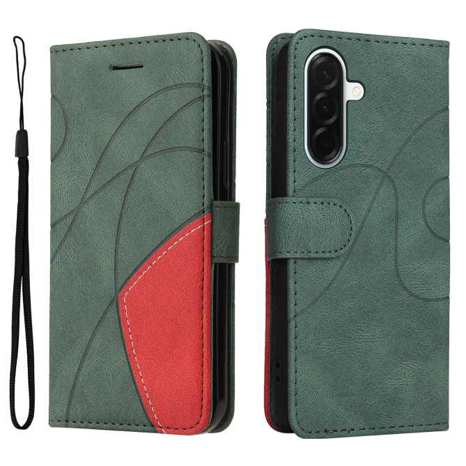 Housse Samsung Galaxy A37 Portefeuille Support Bicolore