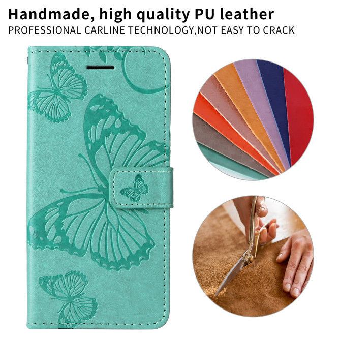 Housse Samsung Galaxy A37 Papillon Floral Portefeuille Support DINA