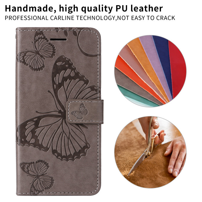 Housse Samsung Galaxy A37 Papillon Floral Portefeuille Support DINA