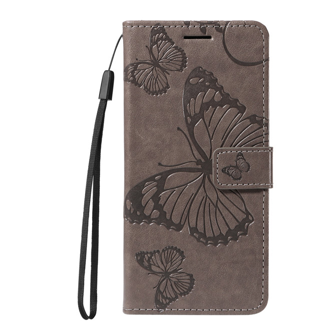 Housse Samsung Galaxy A37 Papillon Floral Portefeuille Support DINA