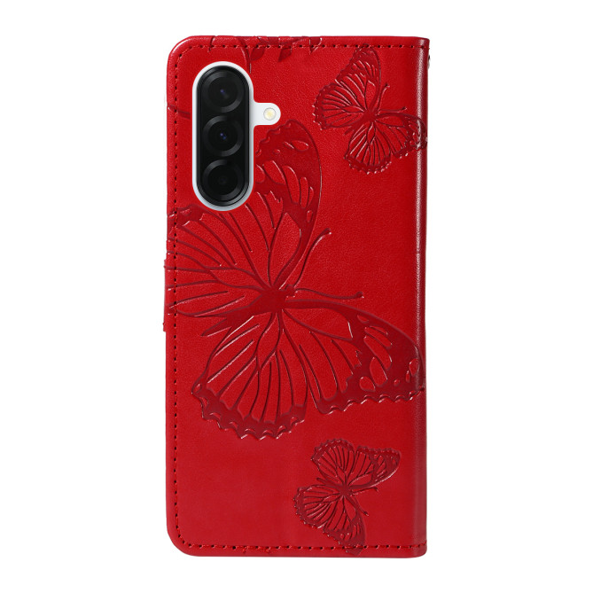 Housse Samsung Galaxy A37 Papillon Floral Portefeuille Support DINA