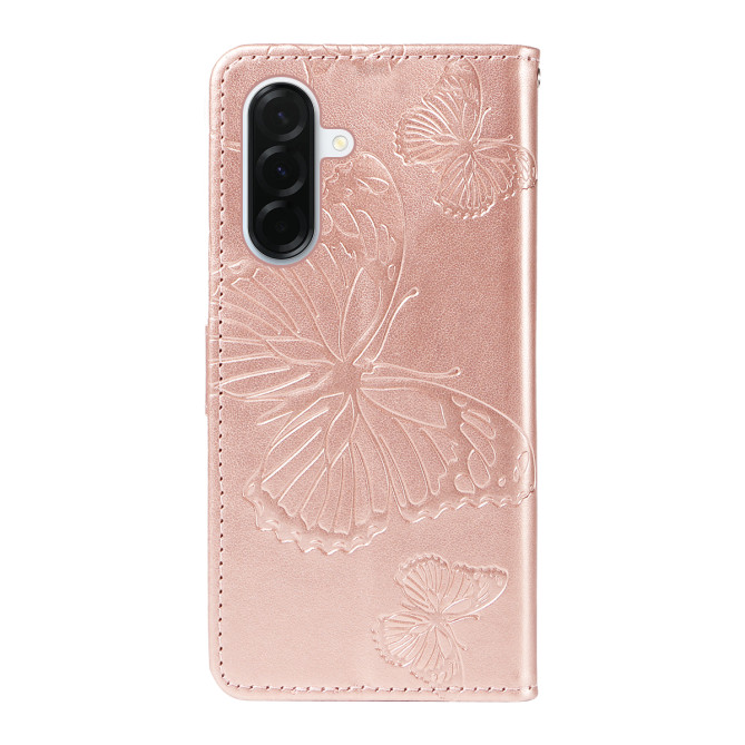 Housse Samsung Galaxy A37 Papillon Floral Portefeuille Support DINA