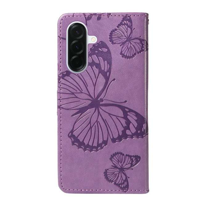 Housse Samsung Galaxy A37 Papillon Floral Portefeuille Support DINA