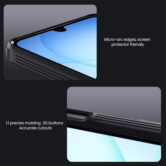 Coque Samsung Galaxy A37 NILLKIN TPU + PC Cache Caméra