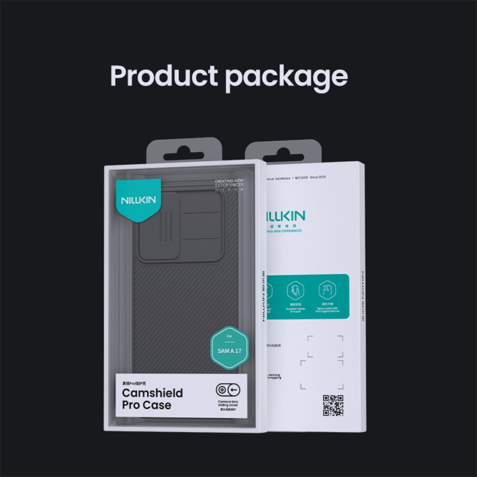 Coque Samsung Galaxy A37 NILLKIN TPU + PC Cache Caméra