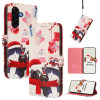 Housse Samsung Galaxy A37 Christmas Animals Portefeuille Dragonne