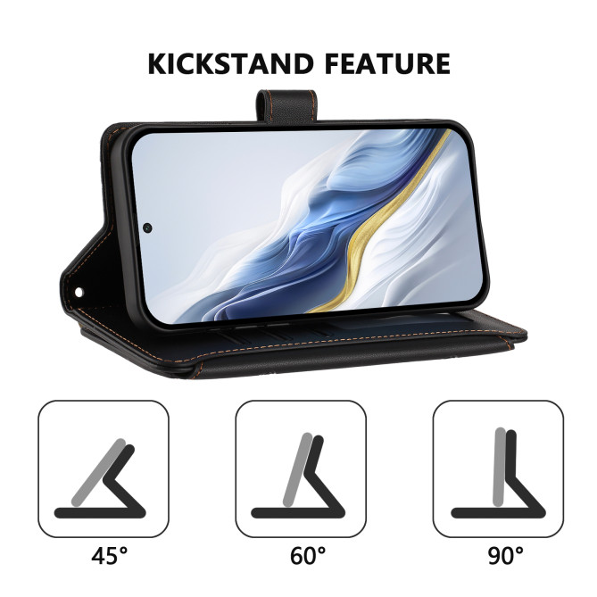 Housse Samsung Galaxy A37 Papillon Floral Portefeuille Fermeture Éclair