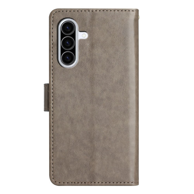 Housse Samsung Galaxy A37 Papillon Floral Portefeuille Dragonne