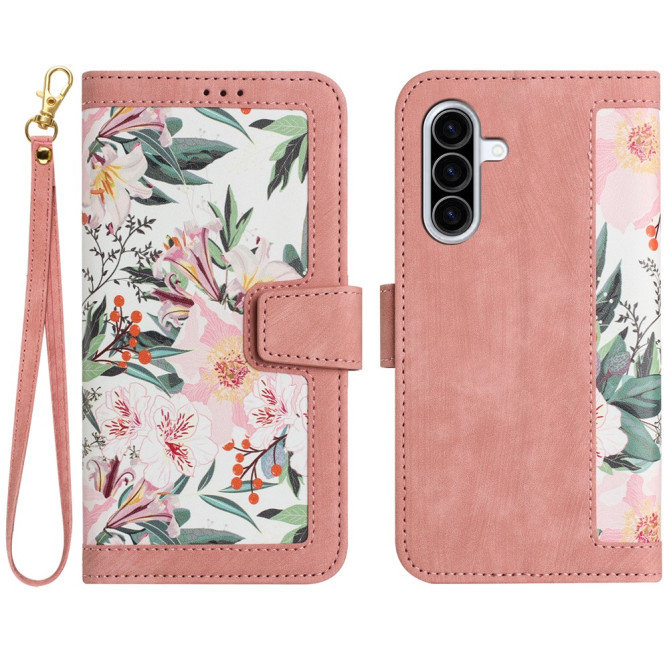 Housse Samsung Galaxy A37 Floral Portefeuille