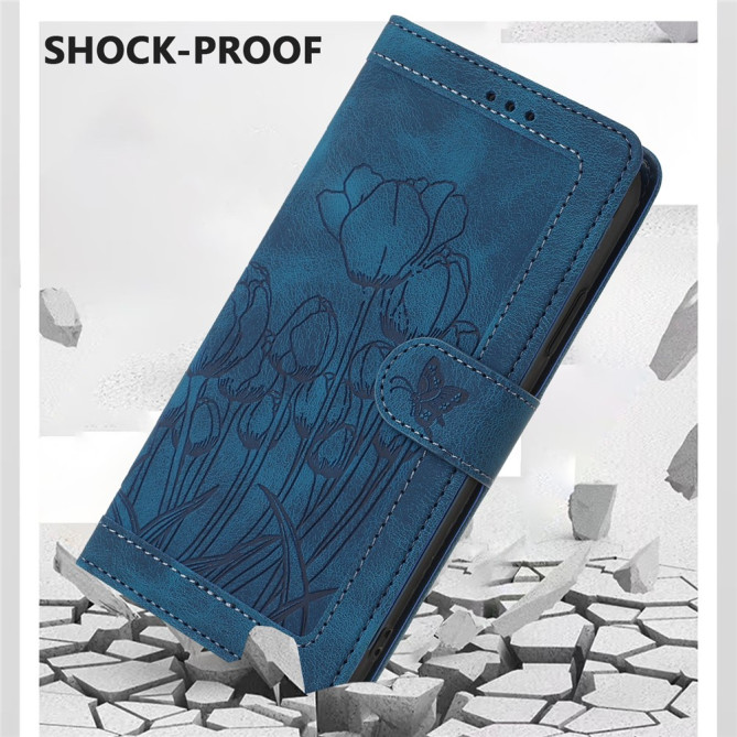 Housse Samsung Galaxy A37 Tulipe Portefeuille