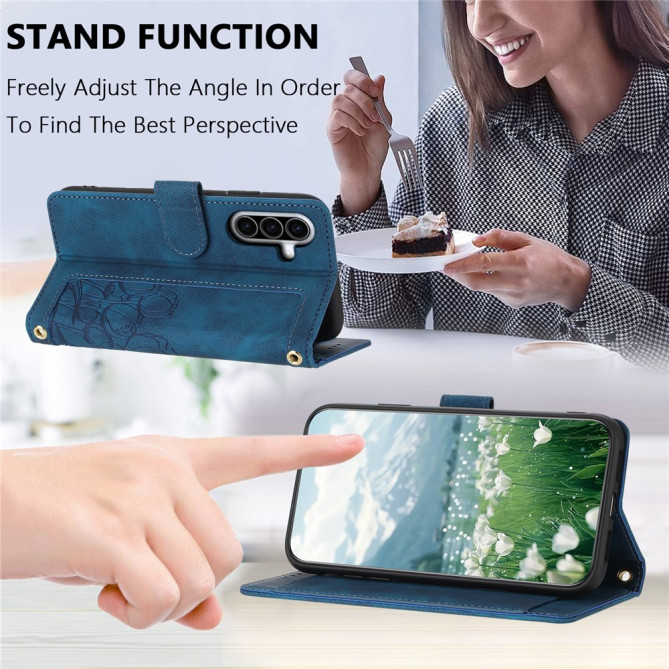 Housse Samsung Galaxy A37 Tulipe Portefeuille