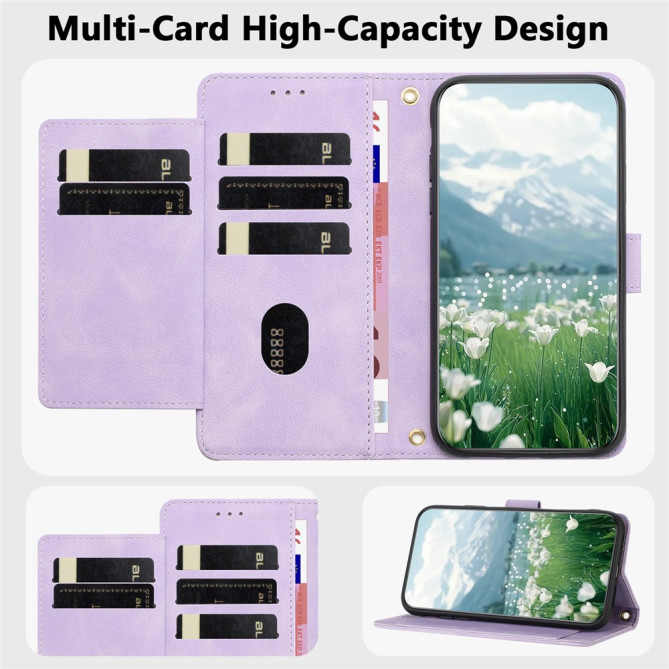 Housse Samsung Galaxy A37 Tulipe Portefeuille