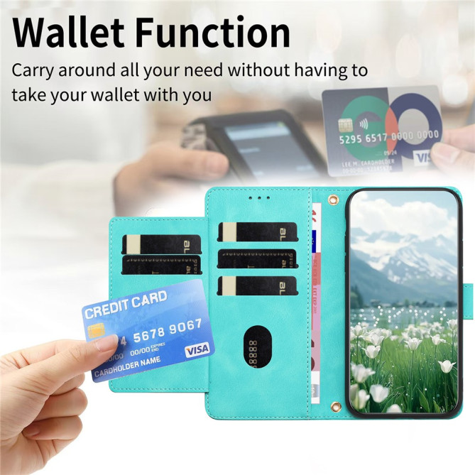 Housse Samsung Galaxy A37 Tulipe Portefeuille