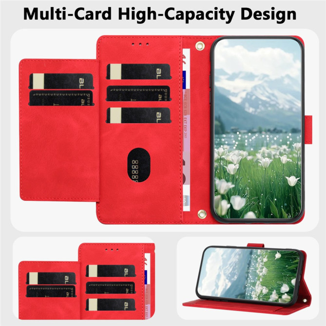 Housse Samsung Galaxy A37 Tulipe Portefeuille