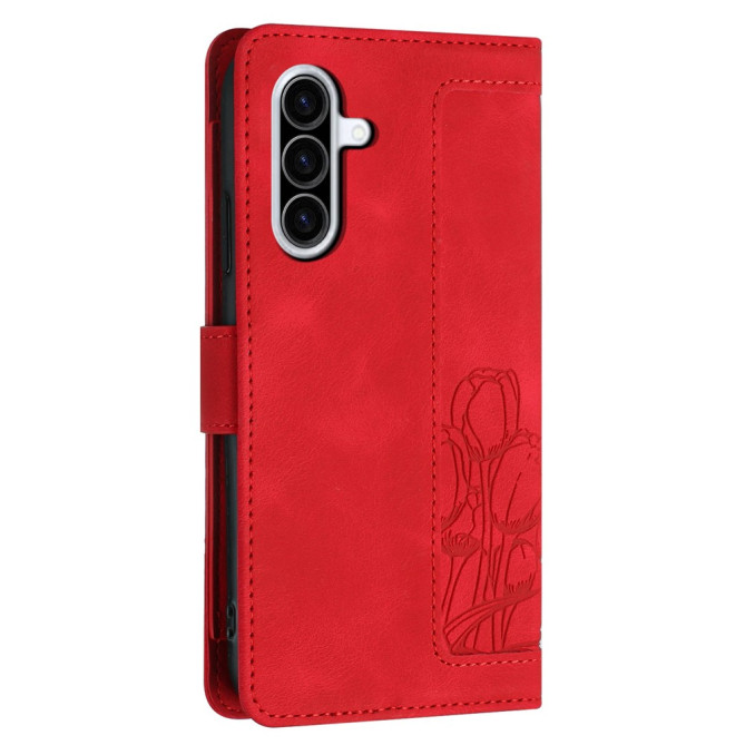 Housse Samsung Galaxy A37 Tulipe Portefeuille