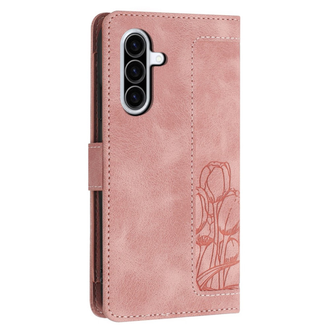 Housse Samsung Galaxy A37 Tulipe Portefeuille