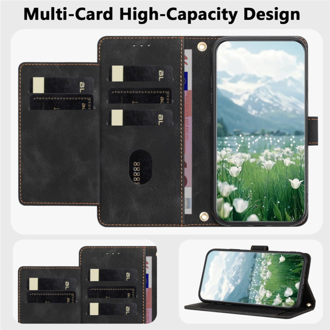 Housse Samsung Galaxy A37 Tulipe Portefeuille